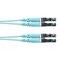Panduit OM4 2-F 1.6MM PATCHCORD RISER, LC-LC DUPLEX AQUA 1MT, FZ2ERLNLNSNM001 FZ2ERLNLNSNM001 - alternate 2